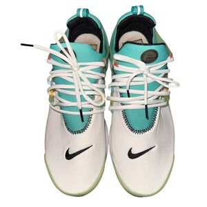 Nike Air Presto Mens 11 Pre-Owned Sneakers Stained Glass Mint DV2210-300 Caged